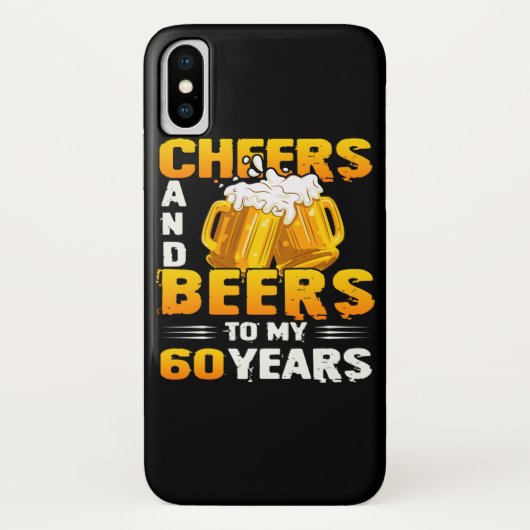 応援とビールの60年目の誕生日 Case-Mate iPhoneケース (裏面)