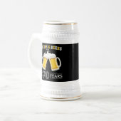 応援とビールの70年 ビールジョッキ (正面左)