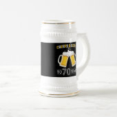 応援とビールの70年 ビールジョッキ (正面右)