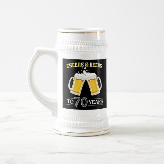 応援とビールの70年 ビールジョッキ (左)
