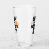 応援とビールパーソナライズされた誕生日 タンブラーグラス (右)