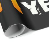 応援とビール私の41年41誕生日ギフト ラッピングペーパー (ロールコーナー)