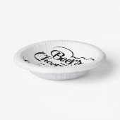 応援とビール紙プレート ペーパーボウル (傾斜あり)