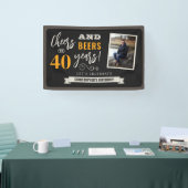 応援とビール誕生日フォトバナー – 2.5'x4' 横断幕 (トレードショー)