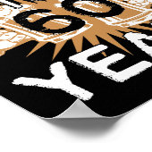 応援とビール1962年生まれ60年 ポスター (角)