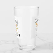 応援とビール40歳の誕生日 タンブラーグラス (左)