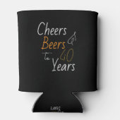 応援とビール40thバースデーパーティーのお願い 缶クーラー (裏面)