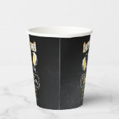 応援とビール50歳の誕生日パーティー 紙コップ (右)