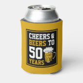 応援とビール50歳50歳の誕生日 缶クーラー (缶裏面)