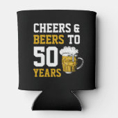応援とビール50歳50歳の誕生日 缶クーラー (裏面)