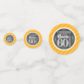 応援とビール60年テーブル紙吹雪 コンフェッティ (正面)