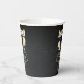 応援とビール60歳の誕生日パーティー 紙コップ (左)