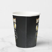 応援とビール70歳の誕生日パーティー 紙コップ (右)