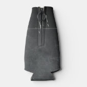 応援とビール80歳の誕生日パーティーボトル ボトルクーラー (裏面)