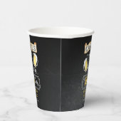 応援とビール80歳の誕生日パーティー 紙コップ (右)