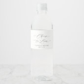 応援とラヴ結婚ィズ ペットボトルラベル (正面)