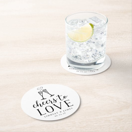 応援とラヴ結婚ィズ ラウンドペーパーコースター (インサイチュ)