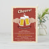 応援と良いビール招待状 招待状 (スタンド正面)