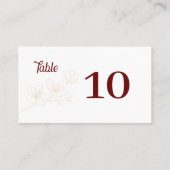 応援に愛！スクリプトお洒落 プレイスカード (裏面)