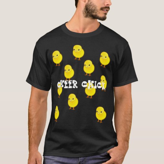 応援のひよこのワイシャツ Tシャツ (正面)