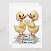 応援のクッキングタイムアヘッド 招待状 (正面/裏面)