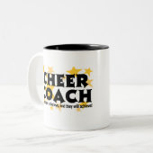 応援のコーチのコーヒー・マグ ツートーンマグカップ (正面左)