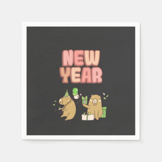 応援のスタートを切れ！ スタンダードカクテルナプキン (正面)