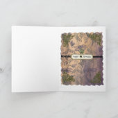 応援のバースデー・カード カード (内部)