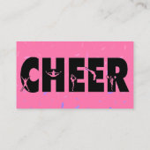 応援のレッスンピンク 名刺 (裏面)