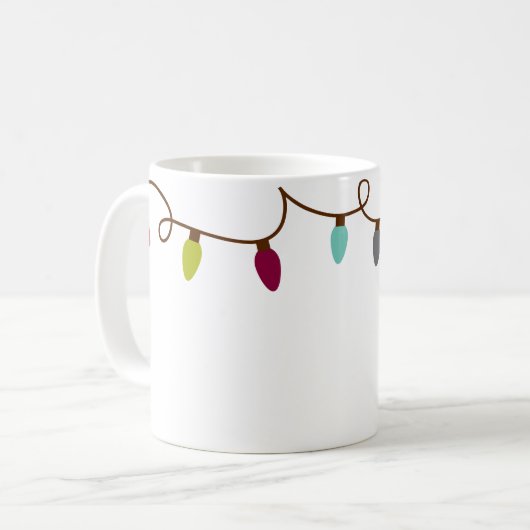 応援の休日のマグのコップ コーヒーマグカップ (正面左)