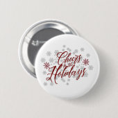 応援の休日 – エレガントフェスティバルボタン 缶バッジ (正面&裏面)