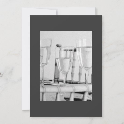 応援の大事な行事またはイベント招待状 招待状 (正面)