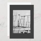 応援の大事な行事またはイベント招待状 招待状 (正面/裏面)