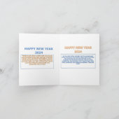 応援の新しい始めへ！」 サンキューカード (内部)