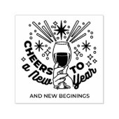 応援の新年お祝いデザイン セルフインキングスタンプ (デザイン)