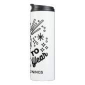 応援の新年お祝いデザイン タンブラー (回転右)