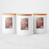 応援の燃え結婚るフローラストリングライト フードラベル (ボトル)