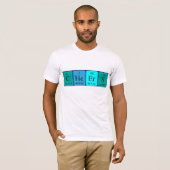 応援の表のワードシャツ Tシャツ (正面フル)