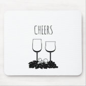 応援のRae Dunnの刺激を受けたなシンプル マウスパッド (正面)