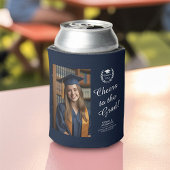 応援はグレイド・ネイビー・ブルーカスタム・フォト 缶クーラー