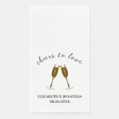 応援はシャンパングラスナプキンズを愛する (正面)