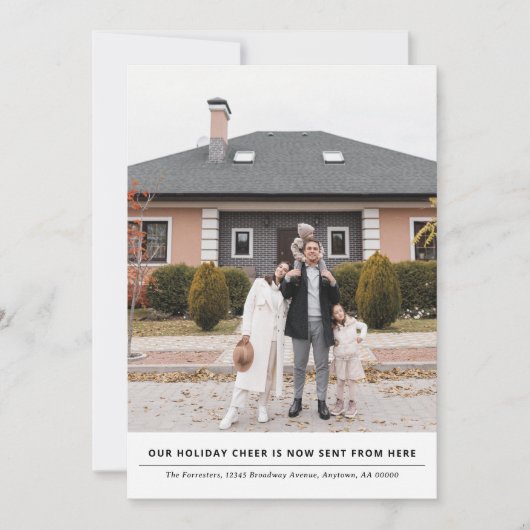 応援は今ここから休暇引越し発表 シーズンカード (正面)