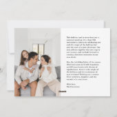 応援は今ここから休暇引越し発表 シーズンカード (裏面)