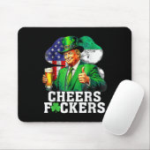 応援はSt patricks dayビおもしろいール飲料 マウスパッド (マウス)