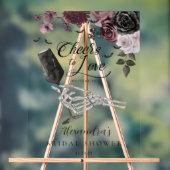 応援へのラブスケルトンハンドフローラゴシックブライダル アクリルサイン (ニュートラル)