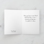 「応援へ」勇気付けられるカード カード (内部)