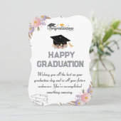 応援よ！ – カスタマイズ可能なお祝いカード (スタンド正面)