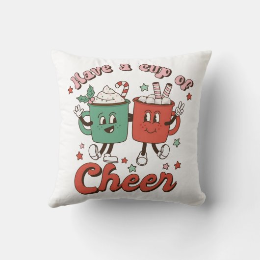 応援を飲む クッション (裏面)