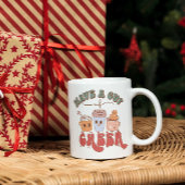 応援を飲む:クリスマスコーヒーマグ コーヒーマグカップ