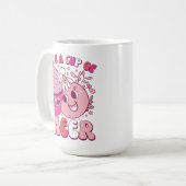 応援を飲む:クリスマスコーヒーマグ コーヒーマグカップ (正面左)